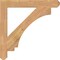 Ekena Millwork Imperial Craftsman Smooth Bracket, Western Red Cedar, 3 1/2"W x 30"D x 30"H BKT04X30X30IMP04SWR - alternate 2